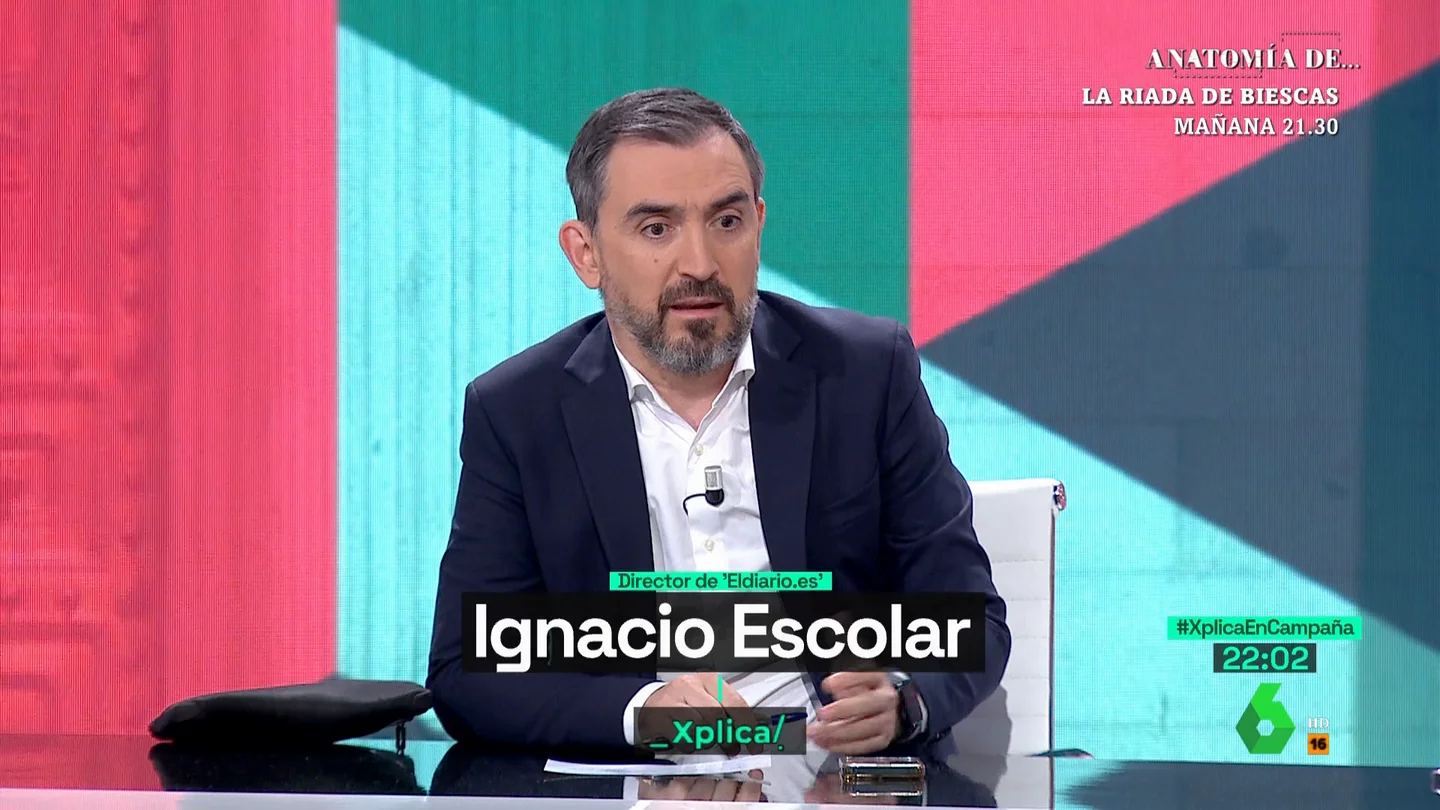 Ignacio Escolar: "Alguien en el PP le tendría que decir que eso no lo puede decir2 Ignacio Escolar: "Alguien el PP le tendría que decir que eso no lo puede decir2