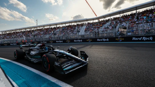 George Russell, en el GP de Miami. George Russell, en el GP de Miami.