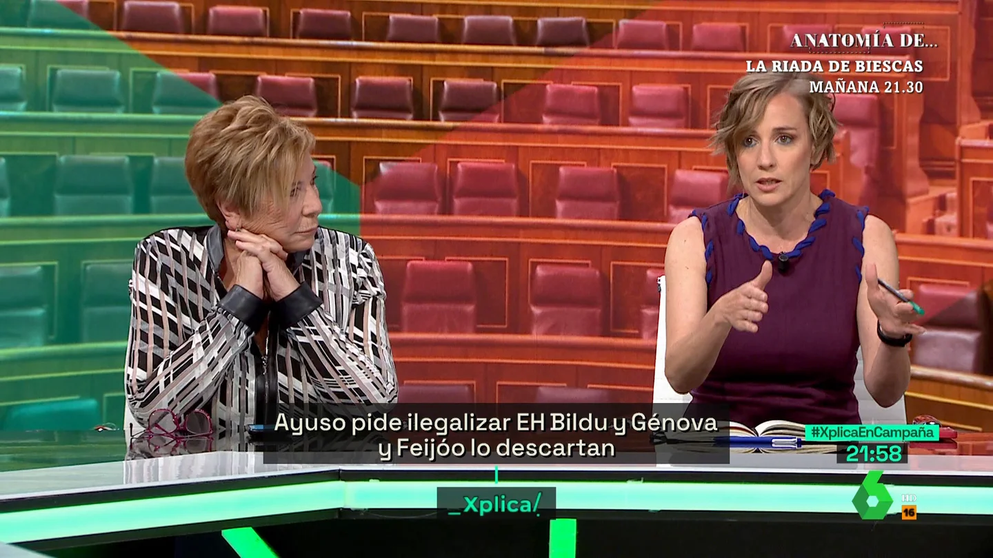Tania Sánchez y Celia Villalobos Tania Sánchez y Celia Villalobos
