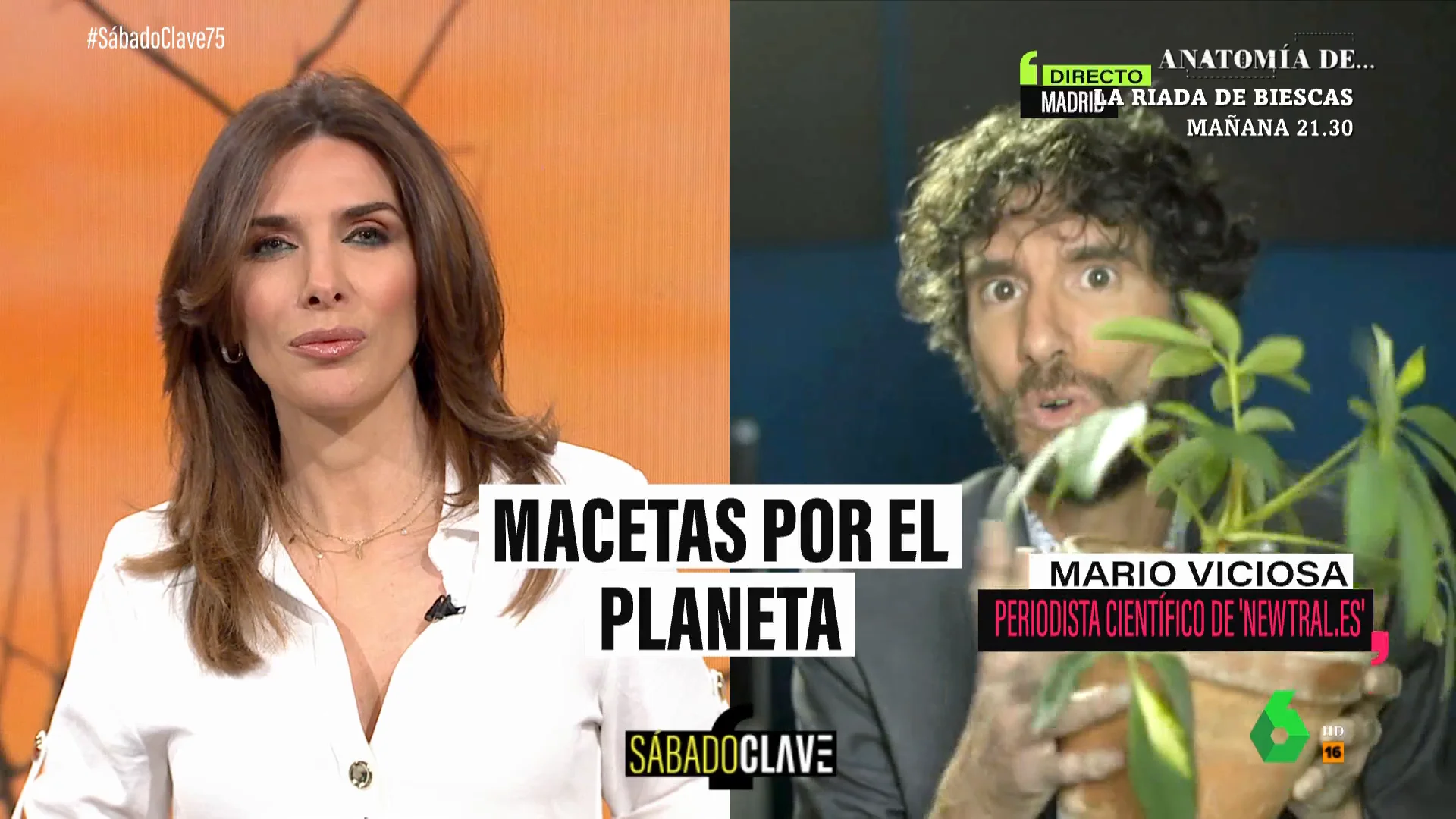 Mario Viciosa desmonta la propuesta de Ayuso de plantas en los balcones frente al cambio climático: "La medida es irrelevante"