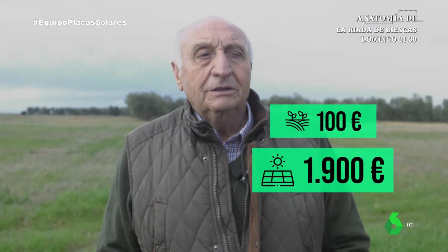 Agricultor placas solares Agricultor placas solares