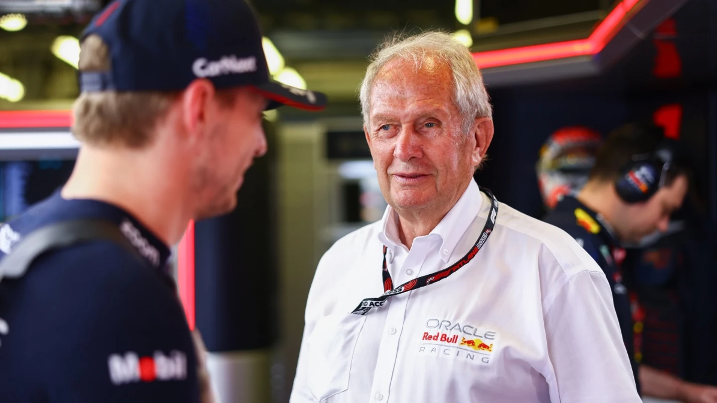Helmut Marko, con Verstappen Helmut Marko, con Verstappen