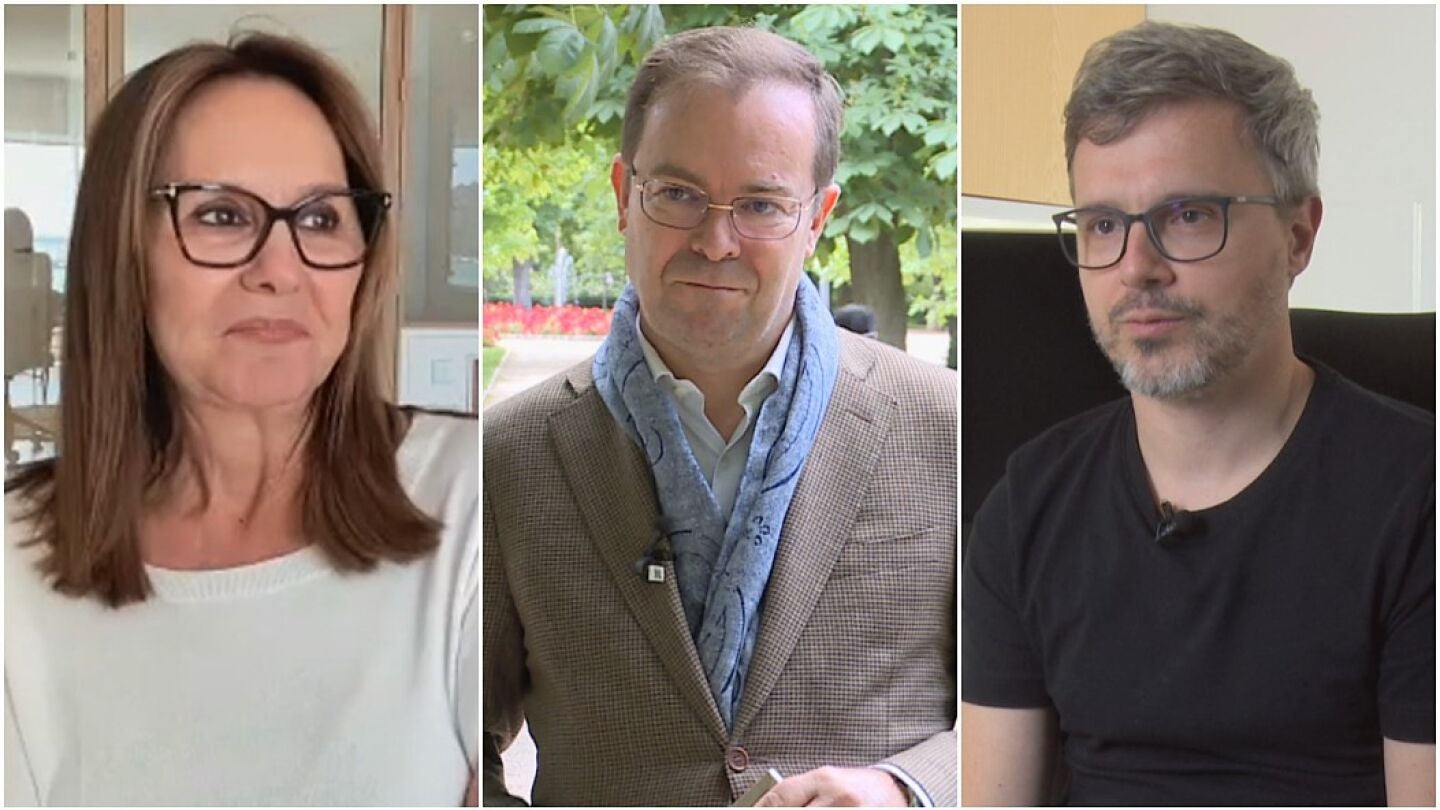 María Dueñas, Javier Sierra y Juan Gómez-Jurado María Dueñas, Javier Sierra y Juan Gómez-Jurado