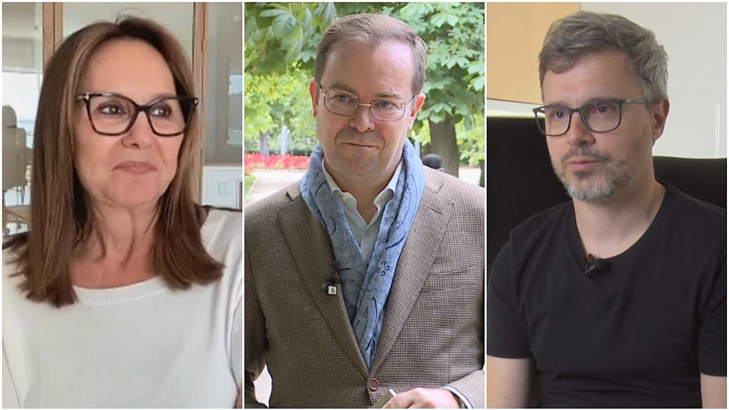 María Dueñas, Javier Sierra y Juan Gómez-Jurado María Dueñas, Javier Sierra y Juan Gómez-Jurado