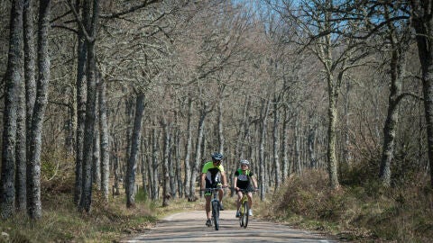 Ciclismo en la Sierra de Francia