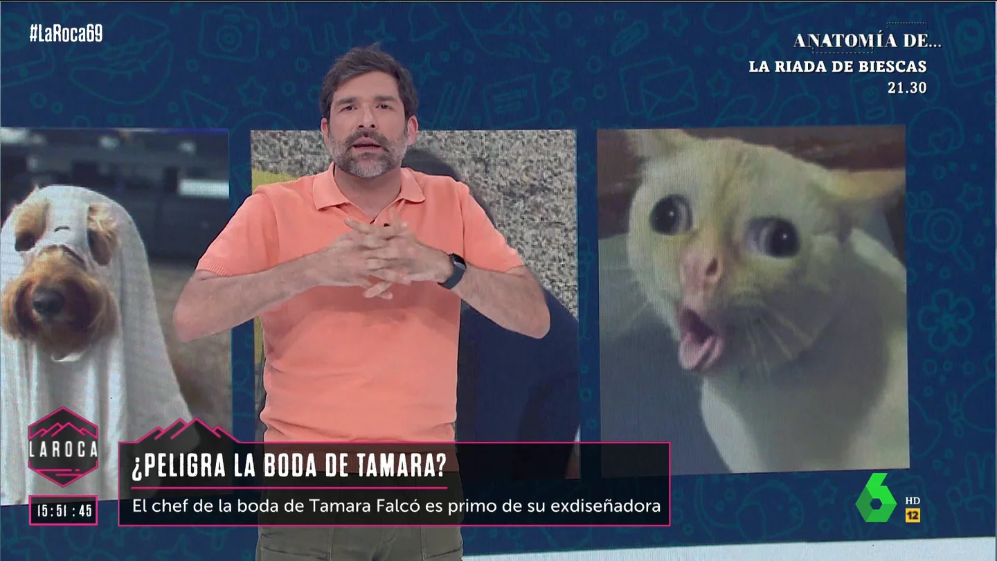 Nacho García, tras saber que el chef de la boda de Tamara Falcó es primo de su exdiseñadora: "Yo estaría tenso" Nacho García analiza en este vídeo la ruptura de Tamara Falcó con las diseñadoras de su vestido de novia y recuerda otro dato importante sobre el enlace: "El que le va a hacer el menú de la boda es primo de la que ya no le va a diseñar el vestido".