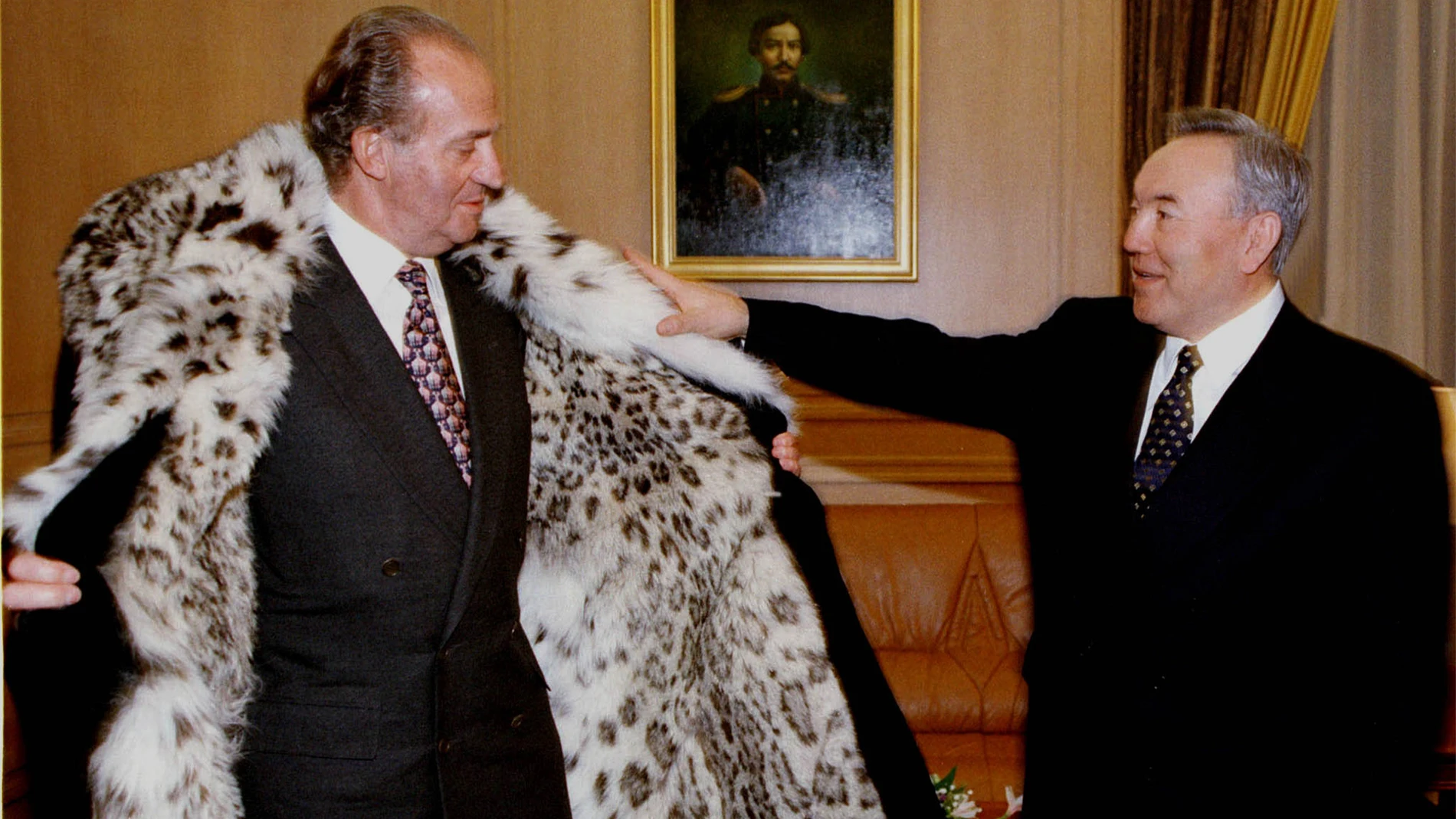 Imagen del rey Juan Carlos que aparece en la serie documental de SkyShowtime &#39;Juan Carlos: la caída del rey&#39;.