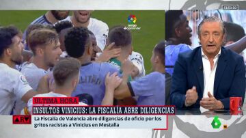  Josep Pedrerol, tras los insultos a Vinicius: "El fútbol refleja lo que hay en la sociedad"