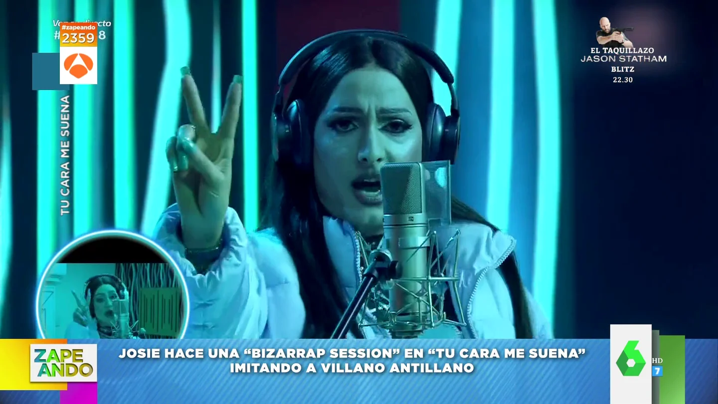 Zapeando homenajea a Josie por su victoria en Tu cara me suena Zapeando homenajea a Josie por su victoria en Tu cara me suena