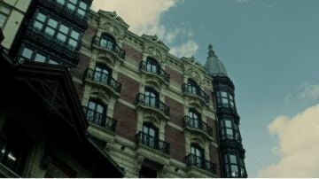 View of Casa Aburto, which in the series 'El silencio' houses the home of the protagonist Sergio Ciscar (Arón Piper).