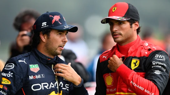 Sergio Pérez y Carlos Sainz Sergio Pérez y Carlos Sainz