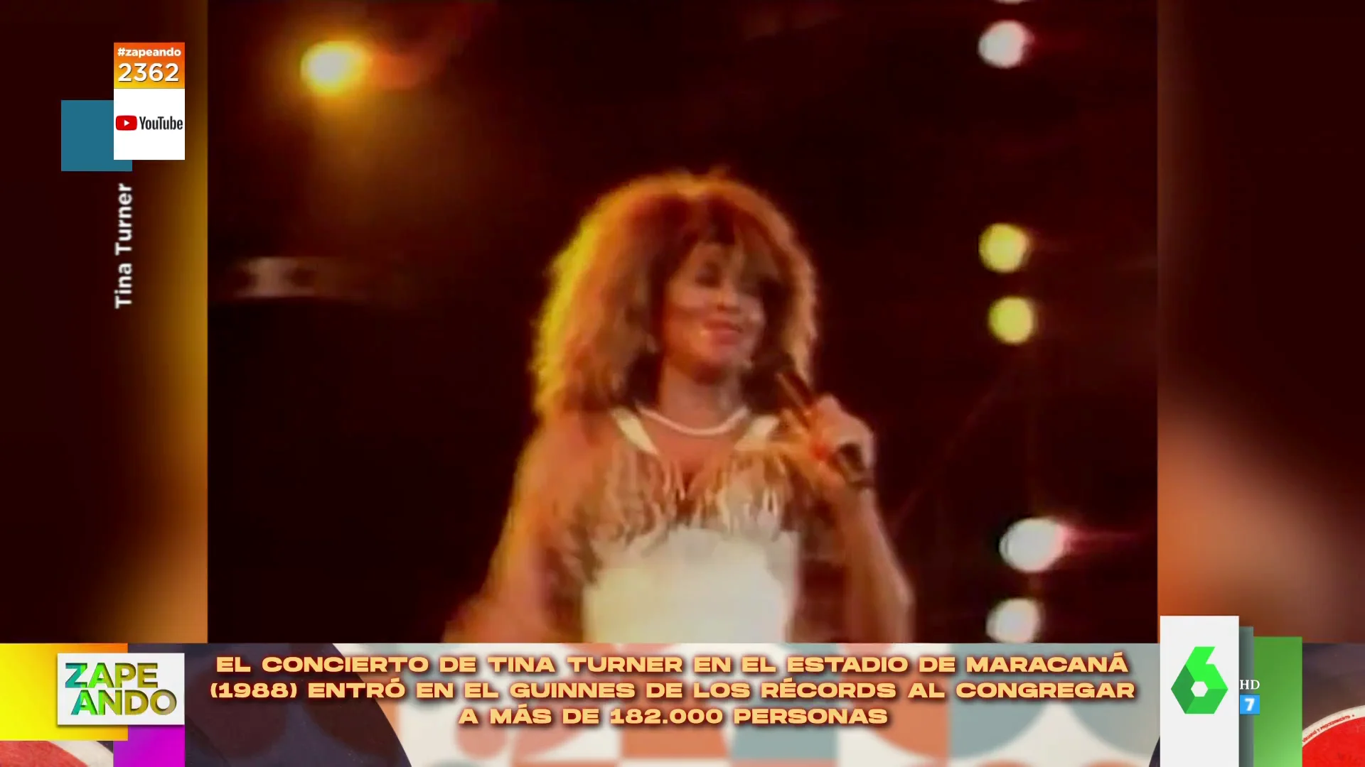 Del dúo con Cher al récord en el estadio Maracaná: Iñaki de la Torre presenta las tres mejores actuaciones de Tina turner