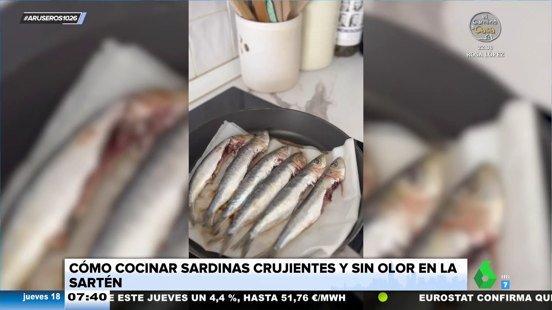 Cómo cocinar sardinas crujientes sin apestar toda la casa (y todo el vecindario)