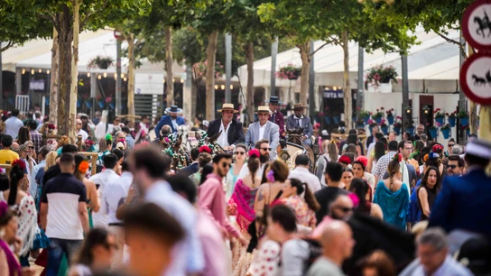 Imagen de archivo de la Feria de Córdoba Imagen de archivo de la Feria de Córdoba