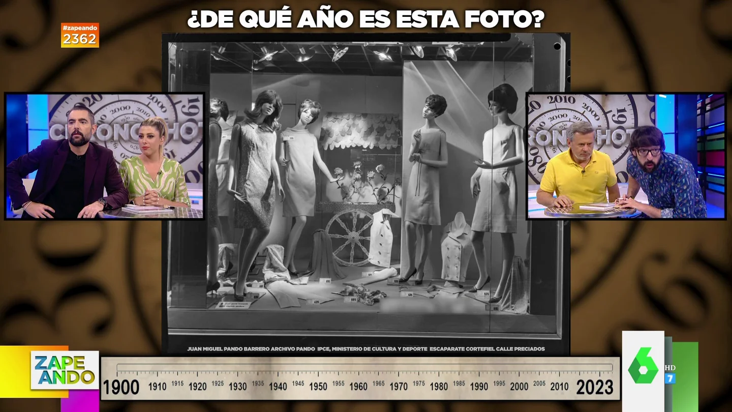 La foto de un escaparate de Madrid que Valeria Ros sospecha que tiene 'trampa': ¿adivinas de qué año es? La foto de un escaparate de Madrid que Valeria Ros sospecha que tiene 'trampa': ¿adivinas de qué año es?