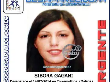 Sibora Gagani, la joven desaparecida cuando era novia el asesino machista de Torremolinos
