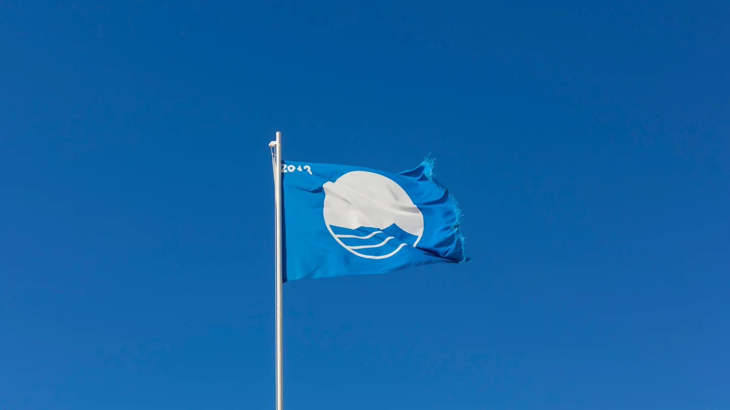 Bandera azul en España Bandera azul en España