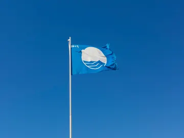 Bandera azul en España Bandera azul en España