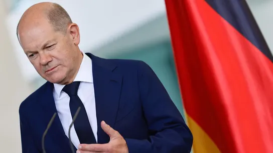 El canciller alemán Olaf Scholz. El canciller alemán Olaf Scholz.