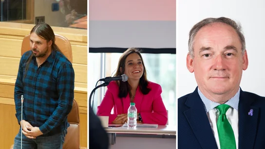 Xan Xosé Jove (Marea); Inés Rey (PSOE y actual alcaldesa) y Miguel Lorenzo (PP), candidatos en A Coruña Xan Xosé Jove (Marea); Inés Rey (PSOE y actual alcaldesa) y Miguel Lorenzo (PP), candidatos en A Coruña
