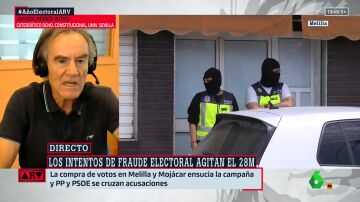 El mensaje de Javier Pérez-Royo tras la compra de votos: "El riesgo de fraude electoral es casi inexistente"