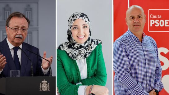 Juan Vivas (PP), F&aacute;tima Hamed (MDyC) y Juan Guti&eacute;rrez (PSOE), algunos de los candidatos de Ceuta