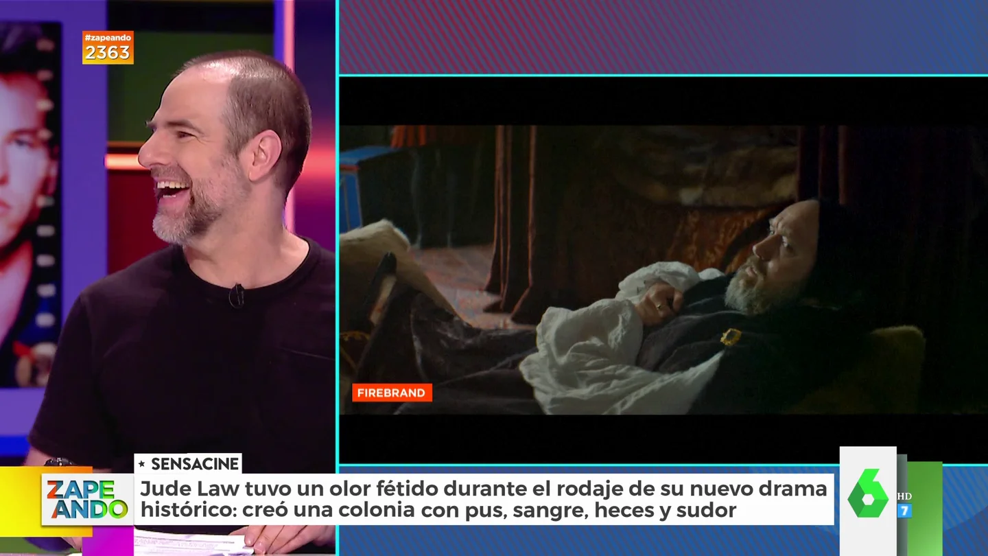 Alberto Rey habla de la fétida colonia que utilizó Jude Law para interpretar a Enrique VIII Alberto Rey habla de la fétida colonia que utilizó Jude Law para interpretar a Enrique VIII