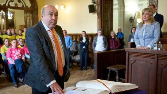  Francisco José Moya, toma posesión como concejal de Ciudadanos en el Ayuntamiento de Ávila.