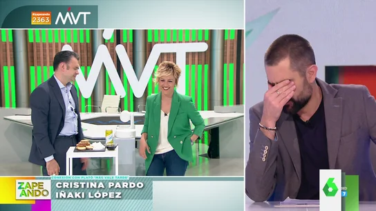 Así reacciona Dani Mateo al ver el temporal que se avecina Así reacciona Dani Mateo al ver el temporal que se avecina