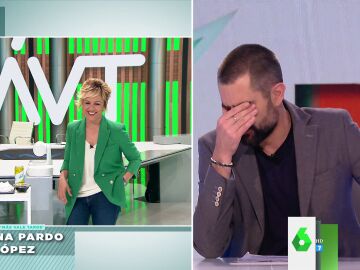 Así reacciona Dani Mateo al ver el temporal que se avecina