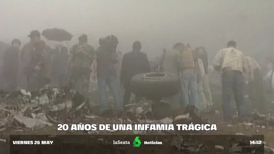El incidente del Yak42 cumple 20 años con los familiares de las víctimas todavía indignados: "Mi hijo no tiene precio" El incidente del Yak42 cumple 20 años con los familiares de las víctimas todavía indignados: "Mi hijo no tiene precio"