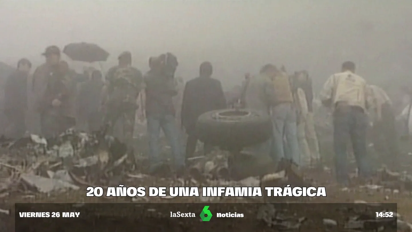El incidente del Yak42 cumple 20 años con los familiares de las víctimas todavía indignados: "Mi hijo no tiene precio" El incidente del Yak42 cumple 20 años con los familiares de las víctimas todavía indignados: "Mi hijo no tiene precio"