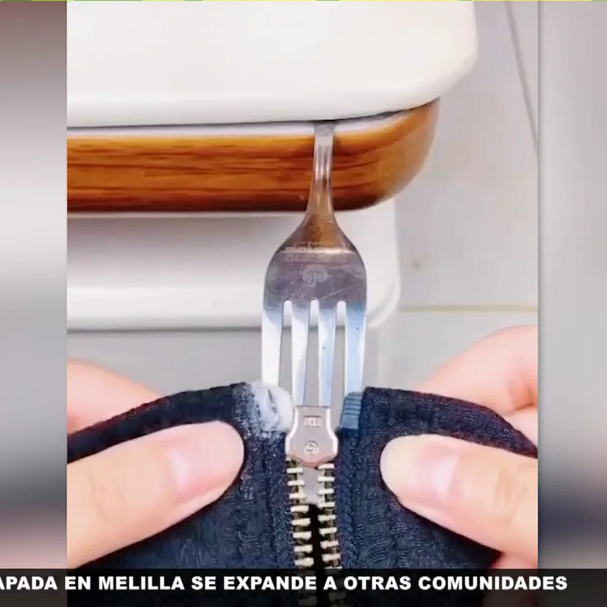 El truco definitivo para arreglar las cremalleras: solo necesitas un tenedor