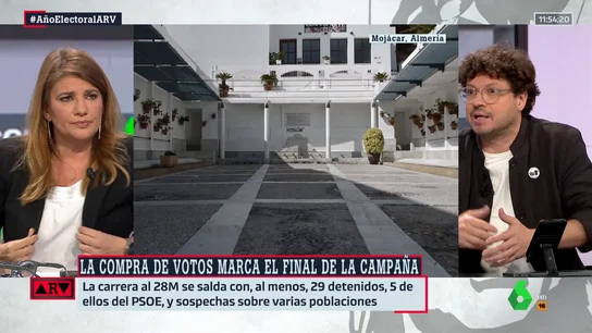 ARV- Fernando Berlín se enzarza con María Claver por sus críticas al PSOE y los casos de compra de votos: "Es un delirio absoltuo" ARV- Fernando Berlín se enzarza con María Claver por sus críticas al PSOE y los casos de compra de votos: "Es un delirio absoltuo"