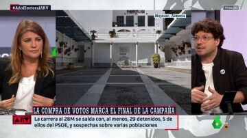 ARV- Fernando Berlín se enzarza con María Claver por sus críticas al PSOE y los casos de compra de votos: "Es un delirio absoltuo"