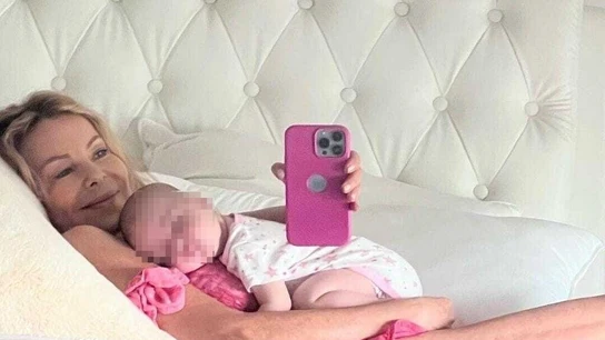 Ana Obregón con su nieta Ana Obregón con su nieta