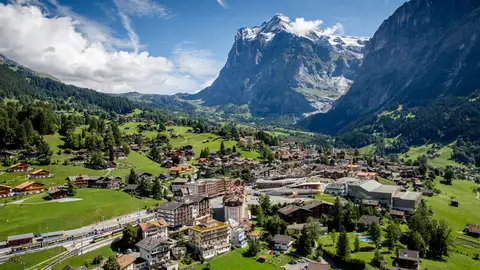 Grindelwald, pueblo de la región de Jungfrau Grindelwald, pueblo de la región de Jungfrau