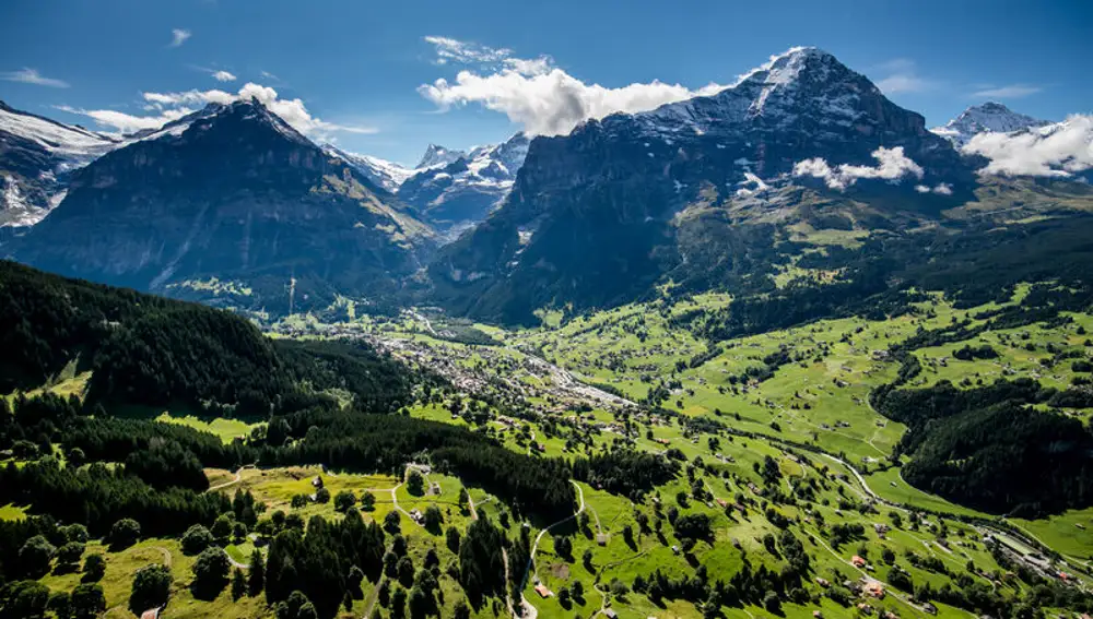 Grindelwald, pueblo de la región de Jungfrau