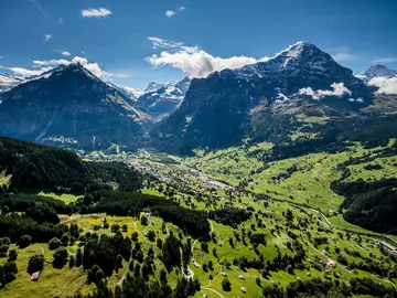 Grindelwald, pueblo de la región de Jungfrau Grindelwald, pueblo de la región de Jungfrau