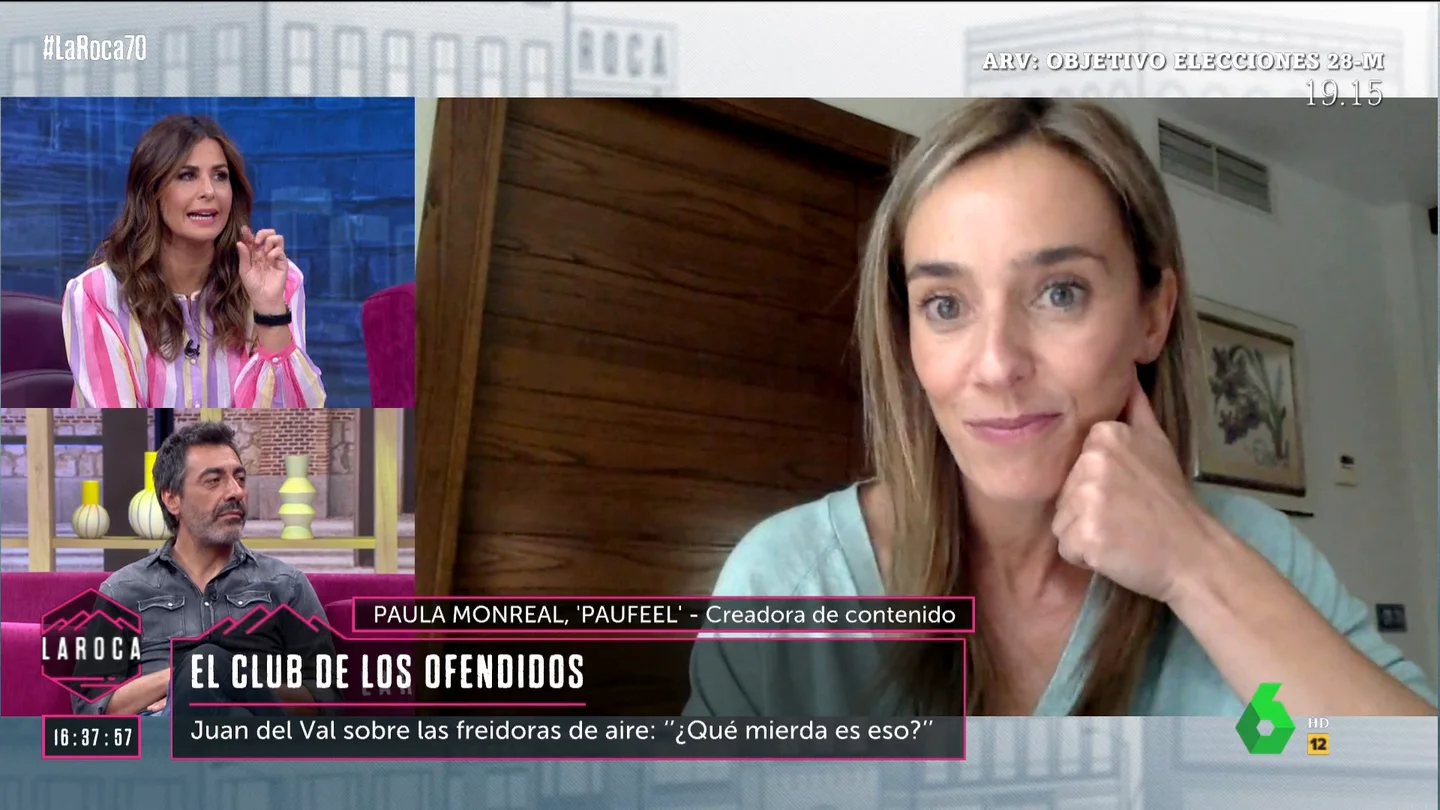 "Deberías darme las gracias": la creadora de contenido Paula Monreal responde a Juan del Val tras criticar la freidora de aire "Deberías darme las gracias": la creadora de contenido Paula Monreal responde a Juan del Val tras criticar la freidora de aire