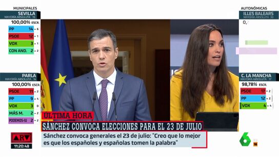 Marta Garc&iacute;a Aller, sobre la decisi&oacute;n de S&aacute;nchez de convocar elecciones: "Parece que el PSOE apuesta por ir a cuerpo descubierto"
