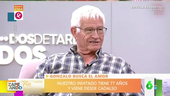 La razón por la que un señor que busca el amor confiesa no poder levantarse de la silla: "Con la verdad por delante" La razón por la que un señor que busca el amor confiesa no poder levantarse de la silla: "Con la verdad por delante"