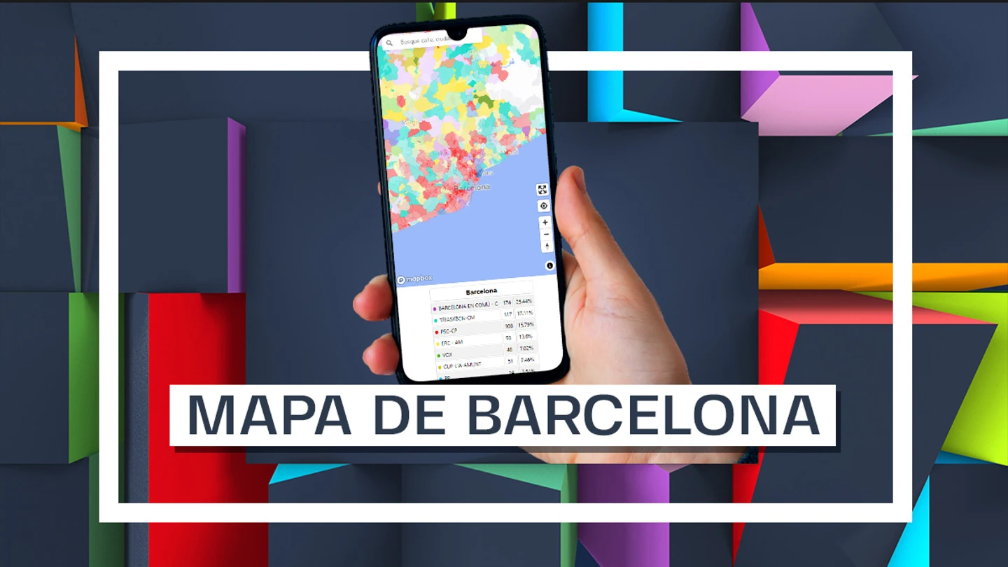 ¿A quién a votado tu vecino? Consulta el mapa de resultados en Barcelona, calle a calle ¿A quién a votado tu vecino? Consulta el mapa de resultados en Barcelona, calle a calle