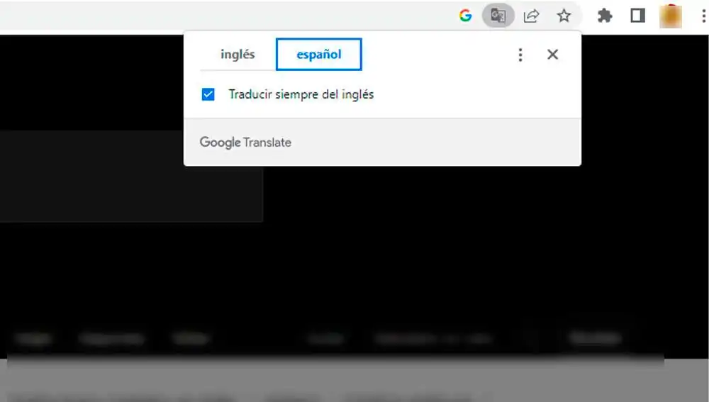 Traductor automático de Google
