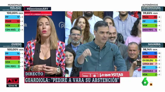 Guardiola asegura que pedirá al PSOE que permita un Gobierno del PP en Extremadura y evita hablar de la entrada de Vox Guardiola asegura que pedirá al PSOE que permita un Gobierno del PP en Extremadura y evita hablar de la entrada de Vox