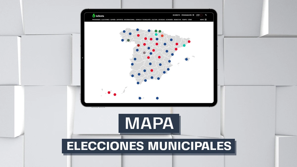 El mapa de las elecciones municipales del 28M