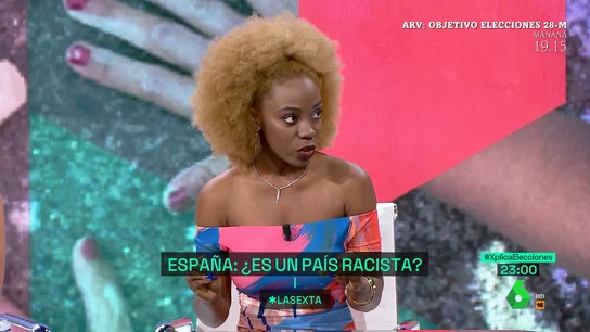Adriana Boho, tajante: España es racista en tanto en cuanto la misma ley de extranjería lo es Adriana Boho analizaba el pasado sábado en laSexta Xplica expresiones cotidianas como "merienda de negros", "trabajar como un negro" o "no hay moros en la costa" y, en este vídeo, explicaba la diferencia entre racismo y discriminación.