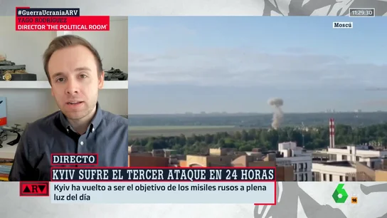 Yago Rodríguez, sobre los ataques a Moscú: "Están intentando devolver los golpes a Rusia" Yago Rodríguez, sobre los ataques a Moscú: "Están intentando devolver los golpes a Rusia"