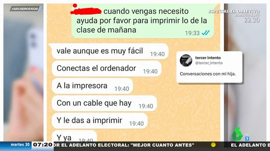 La genial respuesta de una madre cuando su hija le da largas y no le ayuda a usar la impresora porque es "fácil" La genial respuesta de una madre cuando su hija le da largas y no le ayuda a usar la impresora porque es "fácil"