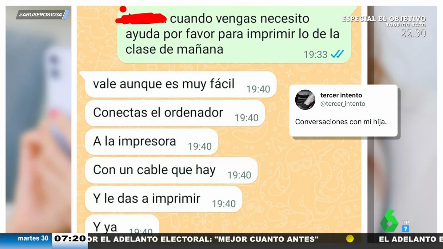 La genial respuesta de una madre cuando su hija le da largas y no le ayuda a usar la impresora porque es "fácil" La genial respuesta de una madre cuando su hija le da largas y no le ayuda a usar la impresora porque es "fácil"
